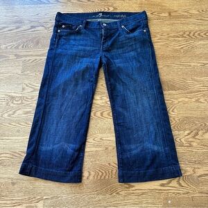 New without tags Seven for Mankind Crop Dojos size 29.